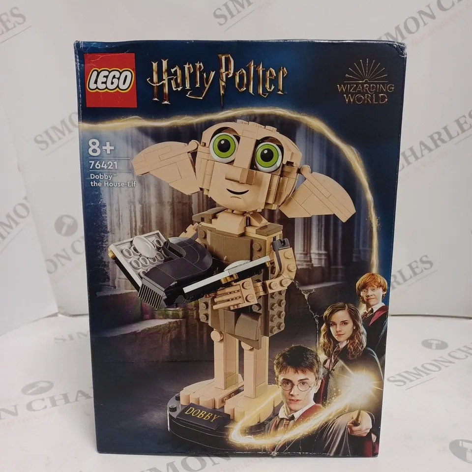 BOXED LEGO HARRY POTTER DOBBY THE HOUSE ELF - 76421 RRP £24.99