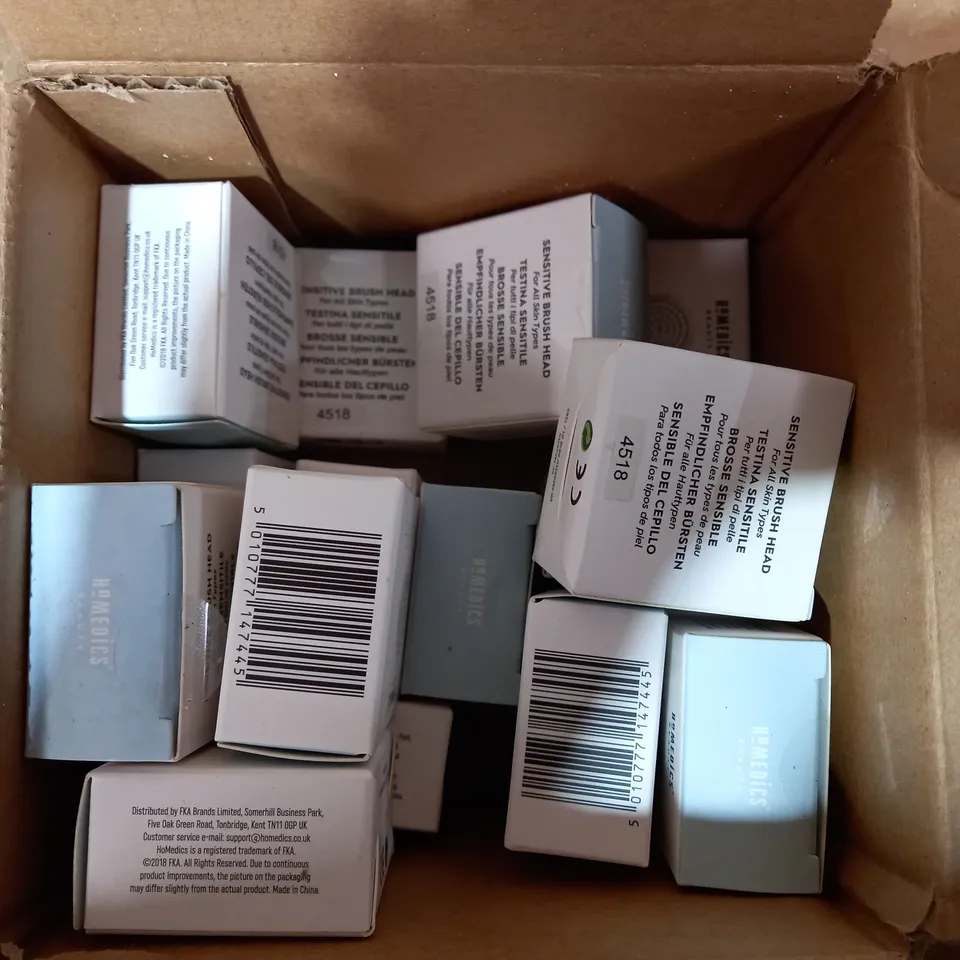 LOT OF APPROXIMATELY 20 ASSORTED HOMEDICS BEAUTY PURETE BRUSHES