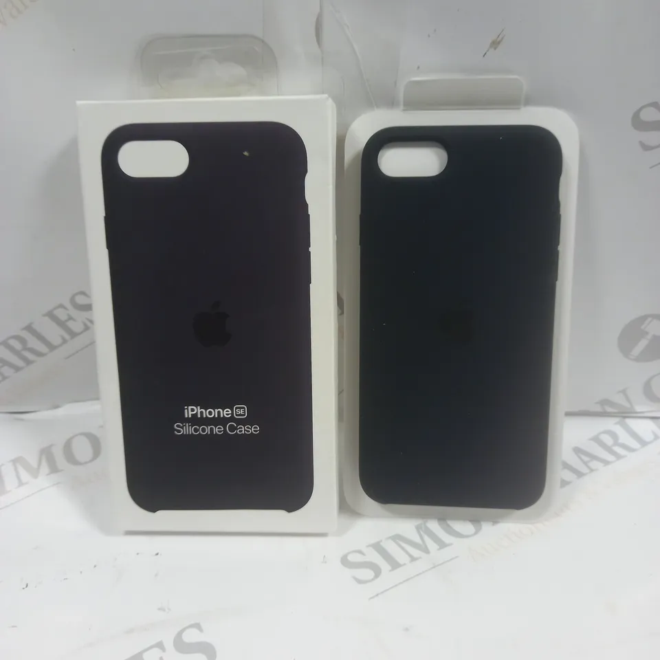 BOXED APPLE IPHONE SE SILICONE CASE 