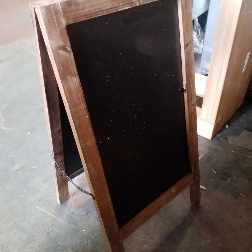 DOUBLED SIDED A FRAME BLACKBOARD SIGN