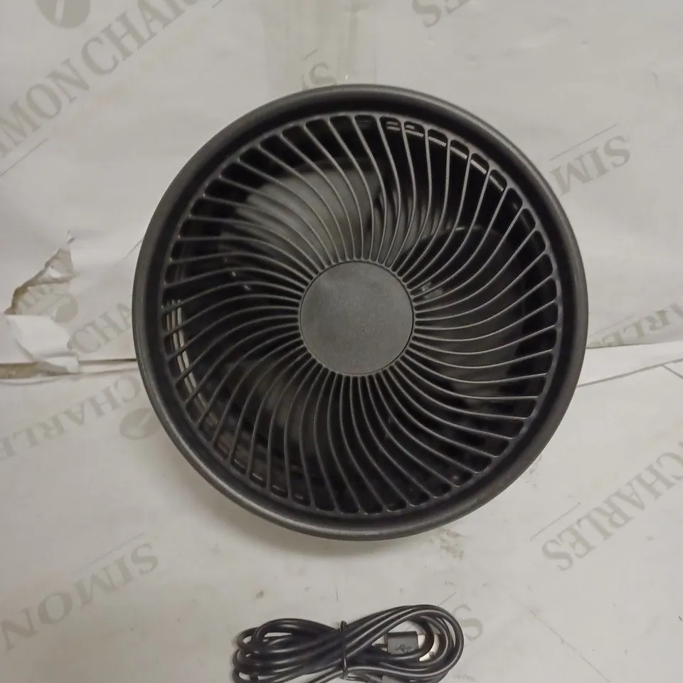 BELL & HOWELL ADJUSTABLE FOLDING RECHARGEABLE STAND FAN