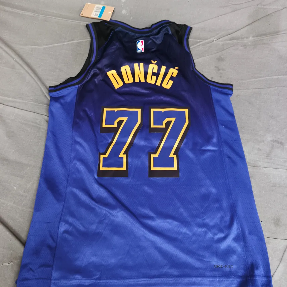 NIKE NBA LA LAKERS CITY EDITION JERSEY (#77 - DONCIC)