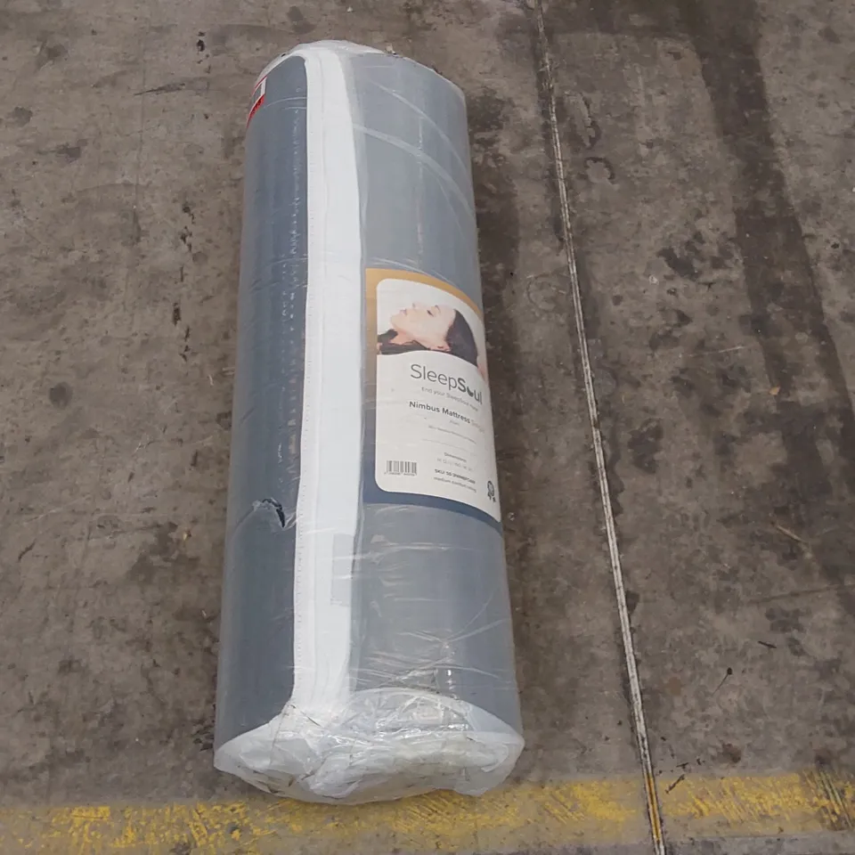 QUALITY BAGGED AND ROLLED BRUMLEY 3' SINGLE FOAM MATTRESS 