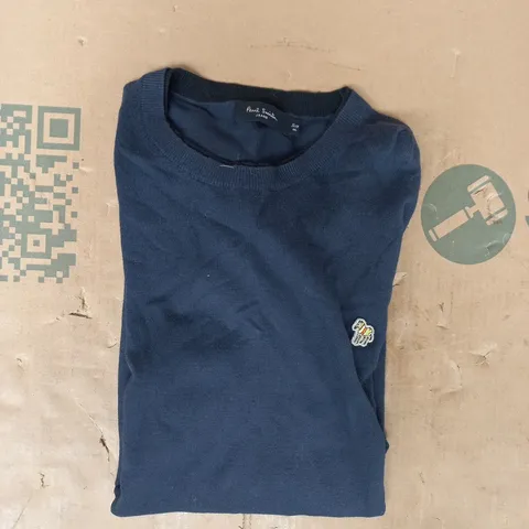 PAUL SMITH JEANS LONG SLEEVE JUMPER IN NAVY SIZE 2XL