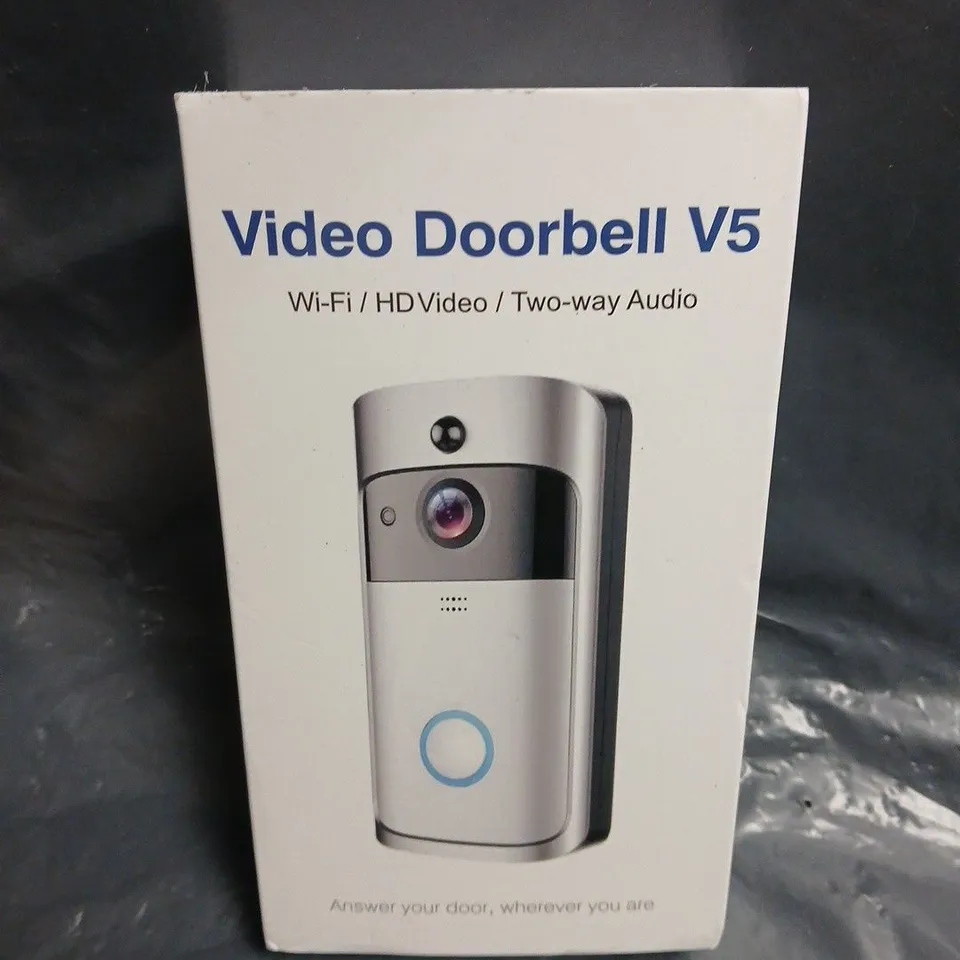 BOXED V5 WIFI VIDEO DOORBELL 