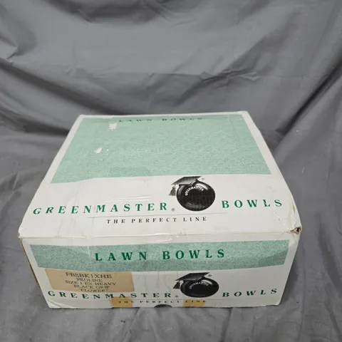 GREENMASTER BOWLS SIZE 1 LAWN BOWLS 