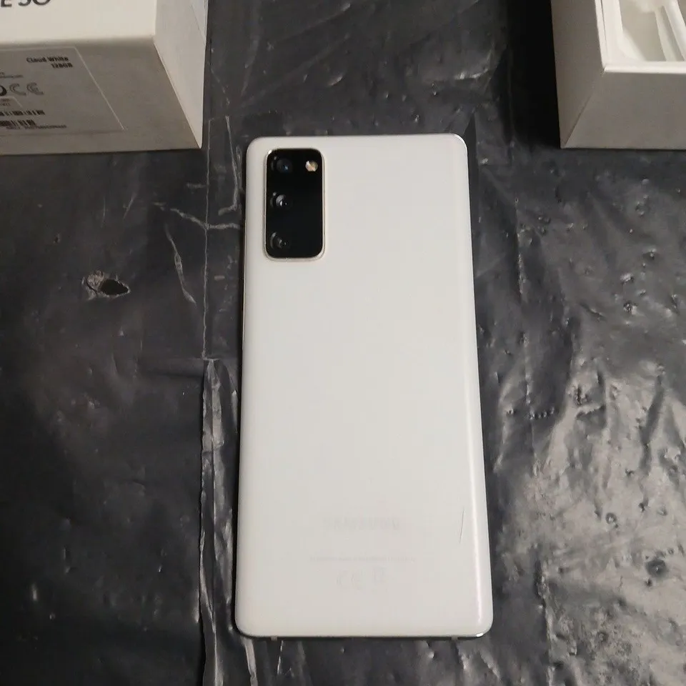 SAMSUNG GALAXY S20 FE 5G SMARTPHONE – CLOUD WHITE, 128GB – BOXED
