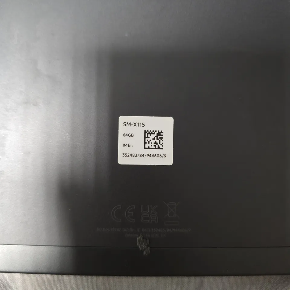 SAMSUNG GALAXY TABLET SM-X115 64GB – BLACK 