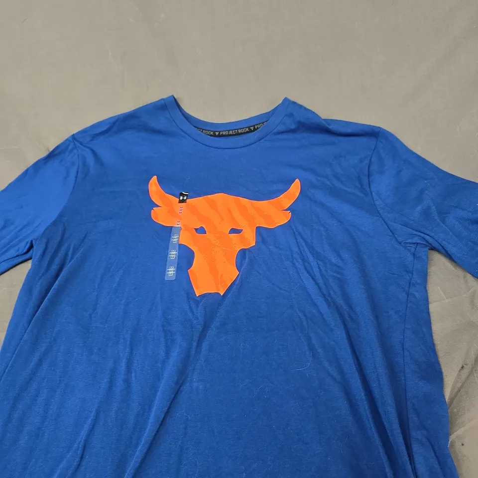 UNDER ARMOUR PROJECT ROCK TEE - SIZE M