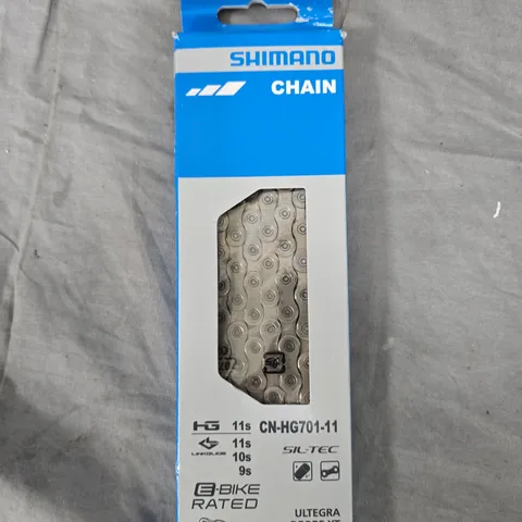 SHIMANO CN-HG701-11 11-SPEED BICYCLE CHAIN – BOXED (ULTEGRA/DEORE XT)