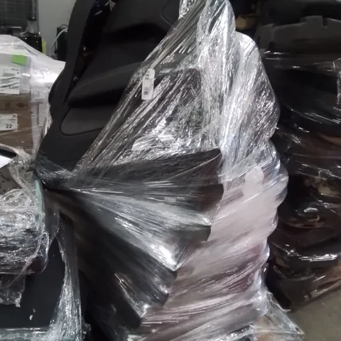 PALLET CONTAINING LARGE QUANTITY OF CAR DOORS COVERS INSIDE