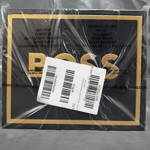 BOSS THE SCENT EAU DE TOILETTE 100ML GIFTSET