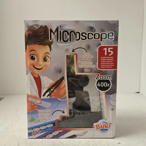 MICROSCOPE TOY SET BY BUKI FRANCE