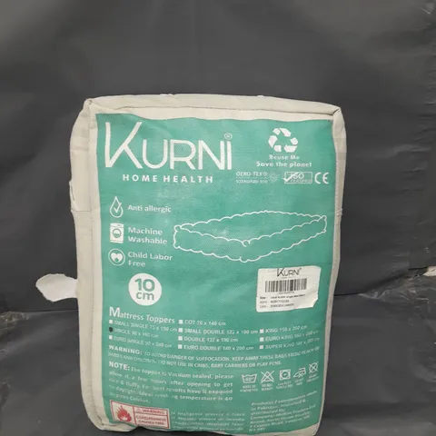 KURNI 10CM MATTRESS TOPPER 90X190CM 