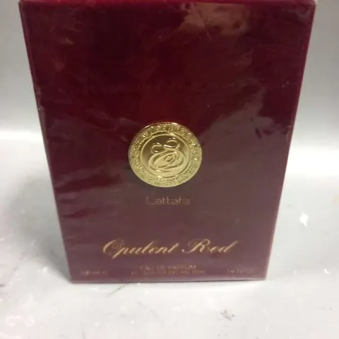 BOXED AND SEALED LATTAFA OPULENT RED EAU DE PARFUM 100ML