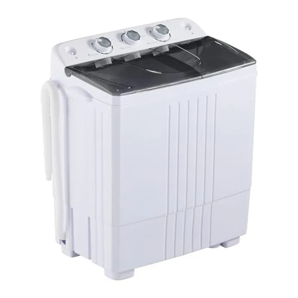 BOXED TWIN TUB WASHING MACHINE 6KG TOTAL CAPACITY 4.5KG WASHER