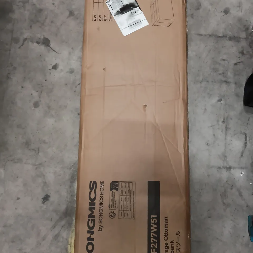 SONGMICS STORAGE OTTOMAN LSF277W51