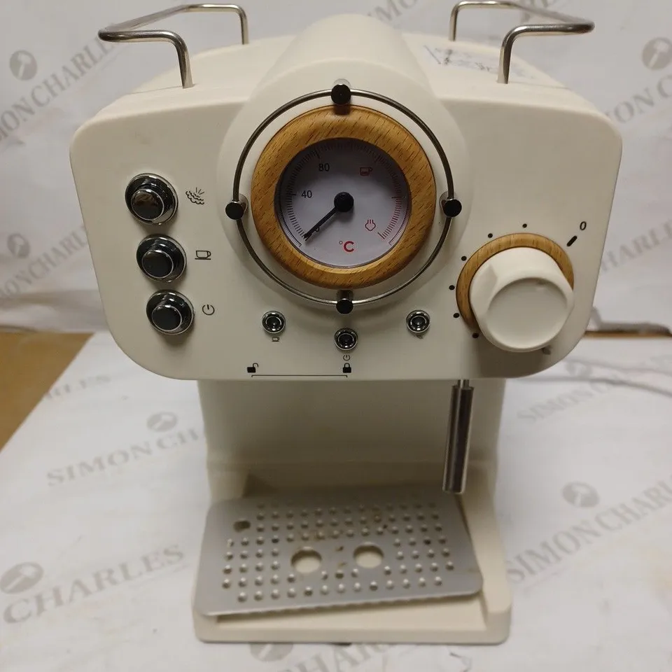 SWAN NORDIC ESPRESSO COFFEE MAKER - COTTON WHITE