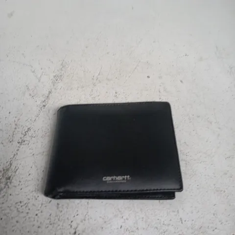 CARHARTT BLACK LEATHER WALLET – BI-FOLD WITH ID WINDOW