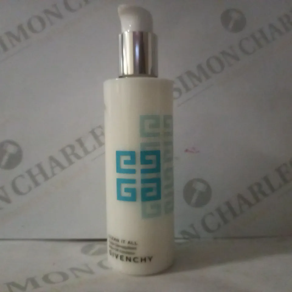 BOX OF APPROX 10 X 200ML GIVENCHY CLEAN IT ALL MAKE-OFF EMULSION TESTERS 