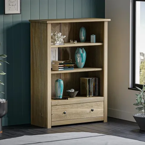 BOXED SOMERS BOOKCASE - PINE (1 BOX)