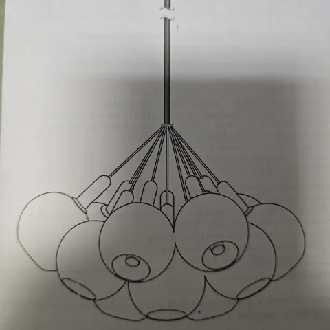 BOXED JOHN LEWIS ORSON LEG CEILING PENDANT 