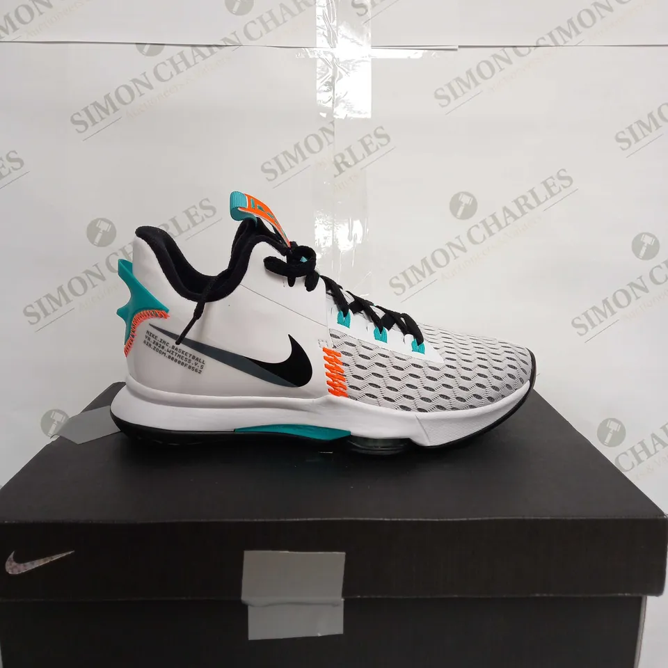 NIKE LEBRON WITNESS V IN WHITE - UK 7 