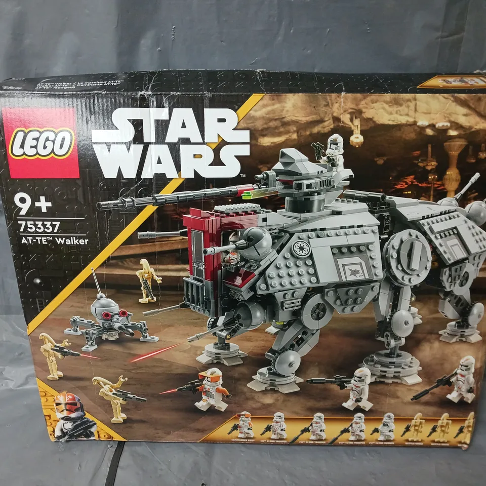 BOXED LEGO STAR WARS 75337 AT-TE WALKER  RRP £124.99