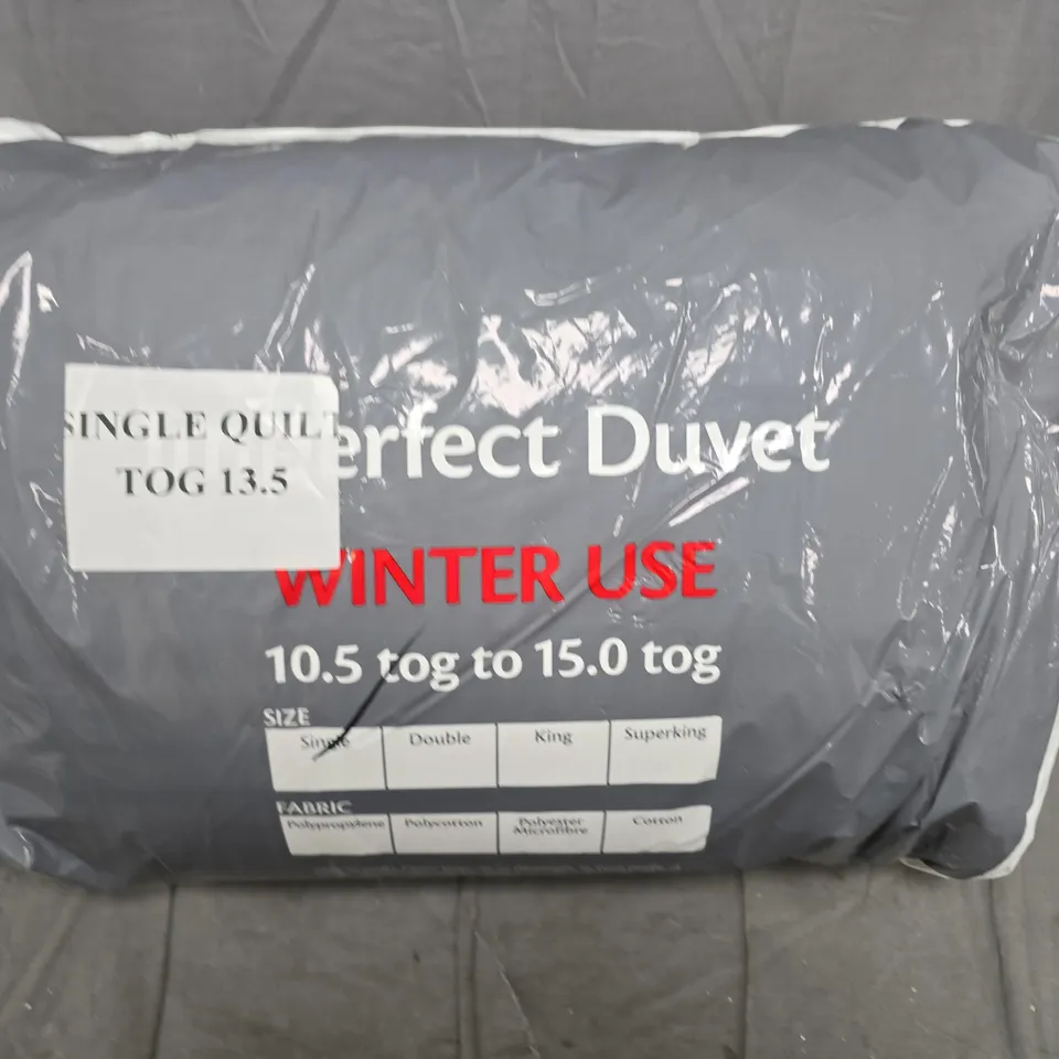 PERFECT DUVET – SINGLE QUILT