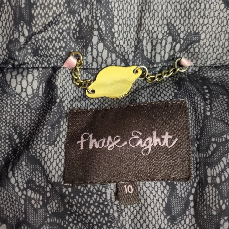 PHASE EIGHT LACE OVERLAY COAT – UK SIZE 10