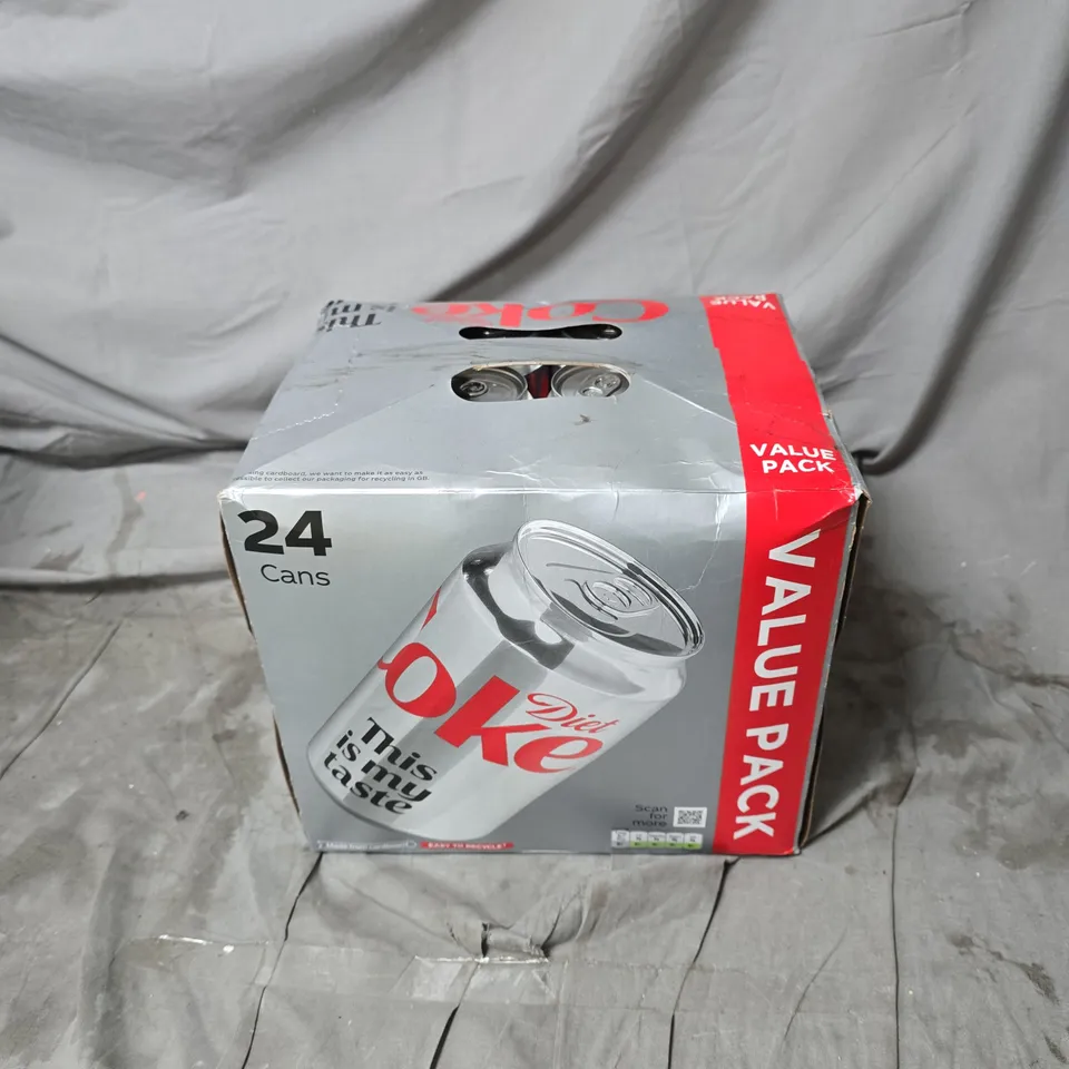 DIET COKE VALUE PACK, 24 X 330ML CANS