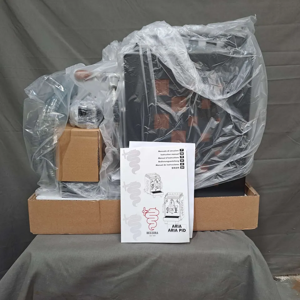 BOXED BEZZERA ARIA PID ESPRESSO COFFEE MACHINE - COLLECTION ONLY
