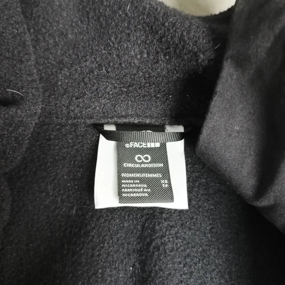 THE NORTH FACE WOMEN'S FLEECE JACKET – BLACK, POLARTEC, UK 6-8 (XS)