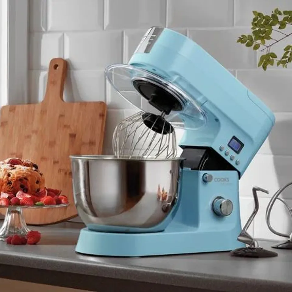 BOXED COOKS PROFESSIONAL 6 SPEED 6.2L COMPACT STAND MIXER (1 BOX)