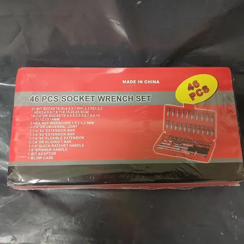 SEALED 46 PCS SOCKET WRENCH SET