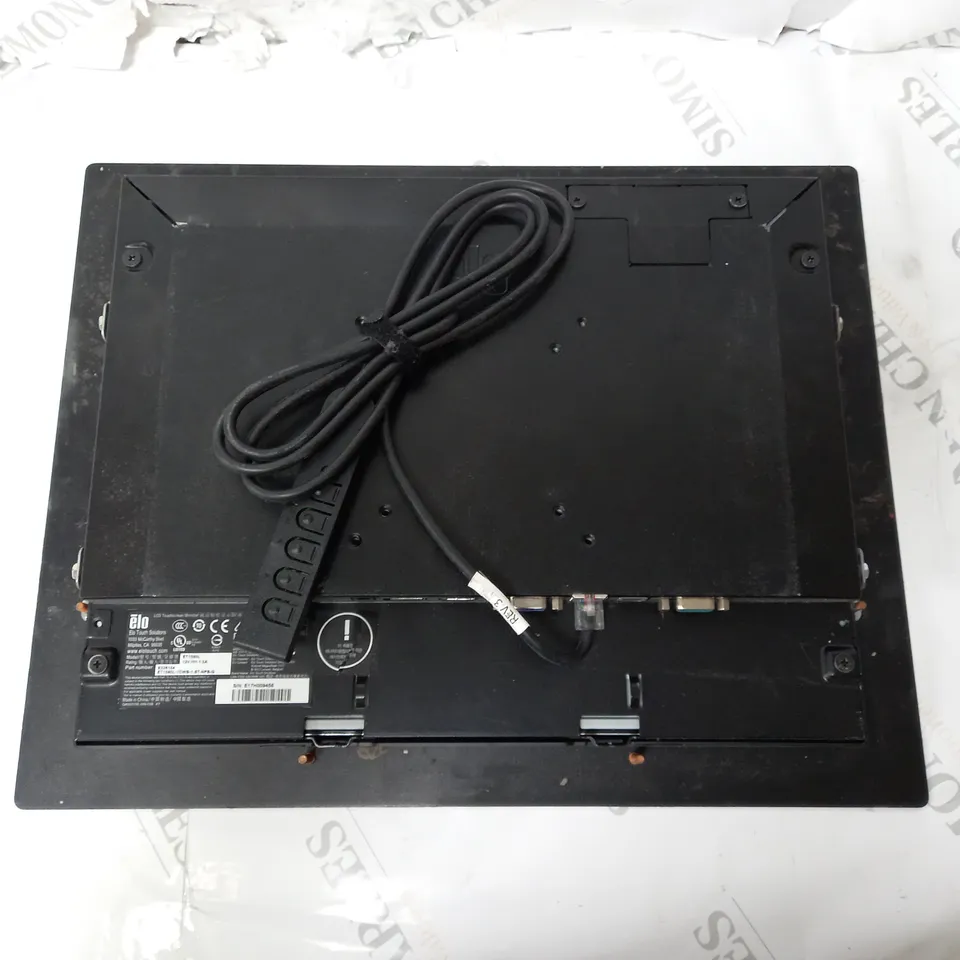 ELO TOUCHSYSTEMS 15" TOUCHSCREEN MONITOR ET1590L