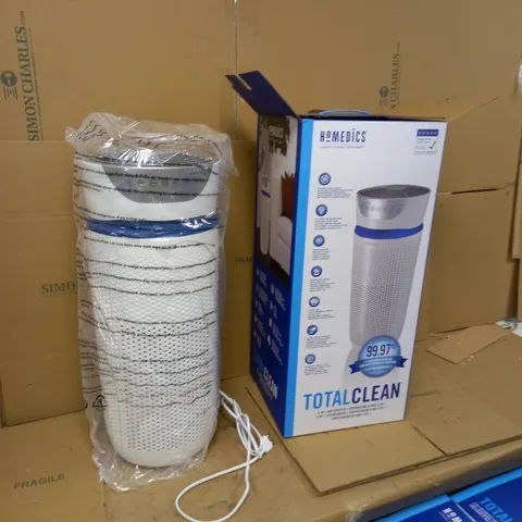 HOMEDICS TOTAL CLEAN WHITE AIR PURIFIER