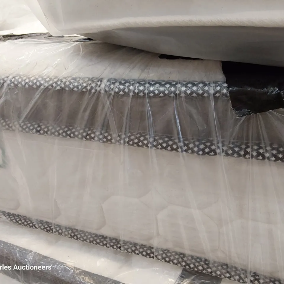 QUALITY BAGGED 4'6" DOUBLE CALTHORPE PILLOW TOP POCKET SPRUNG MATTRESS