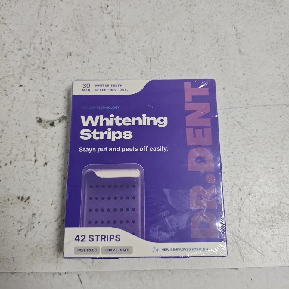 DR DENT WHITENING STRIPS – 42 STRIPS (PURPLE BOX)