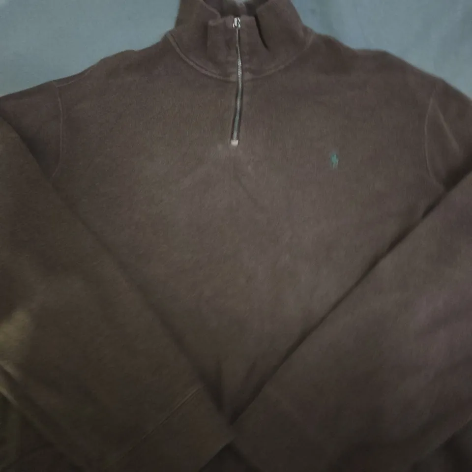 POLO RALPH LAUREN 1/4 ZIP FLEECE - SIZE XXL