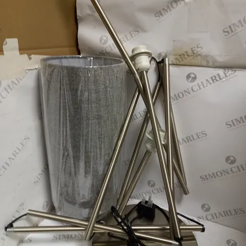 CLUSTER SHELF 3 LIGHT FLOOR LAMP