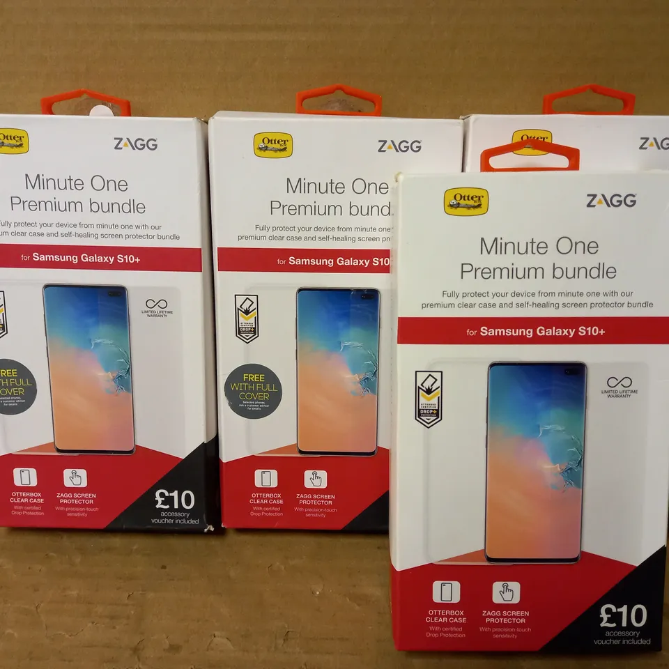 LOT OF 4 MINUTE ONE PREMIUM BUNDLES FOR SAMSUNG GALAXY S10+