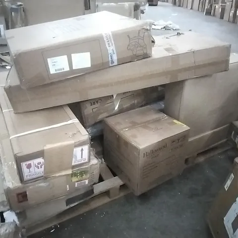 PALLET CONTAINING ASSORTED FLATPACK FURNITURE PARTS