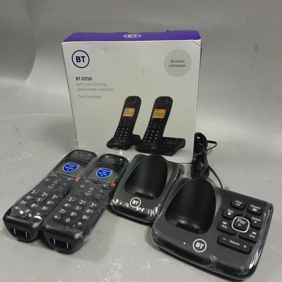 BOXED BT XD56 NUISANCE CALL BLOCKER TELEPHONE SET
