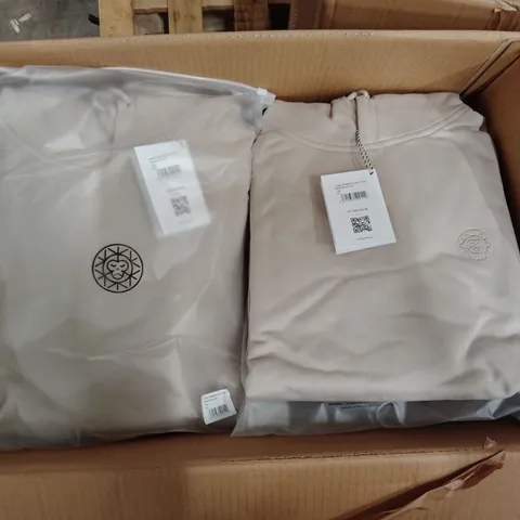 BRAND NEW BRASS MONKEY UNISEX HOODIES - APPROXIMATELY 10X // CLAY // BMAW24UNH02 // SIZE: XXL