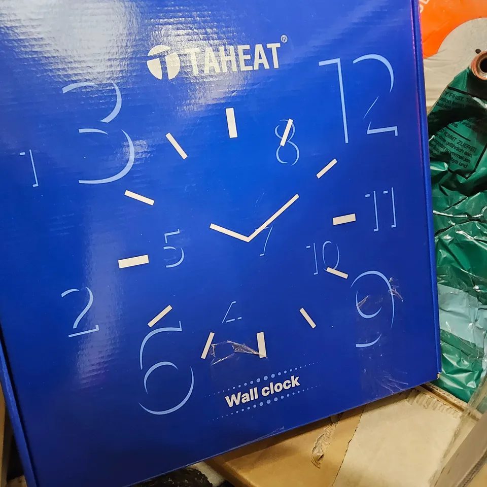 PALLET OF ASSORTED ITEMS TO INCLUDE, FIMEI FOOD PROCESSORS, WALLCLICK, CARD TABLE BAZE, PET BED, ELECTRIC BLANKET, DOUBLE AIRBED, RETRACTABLE GATE.