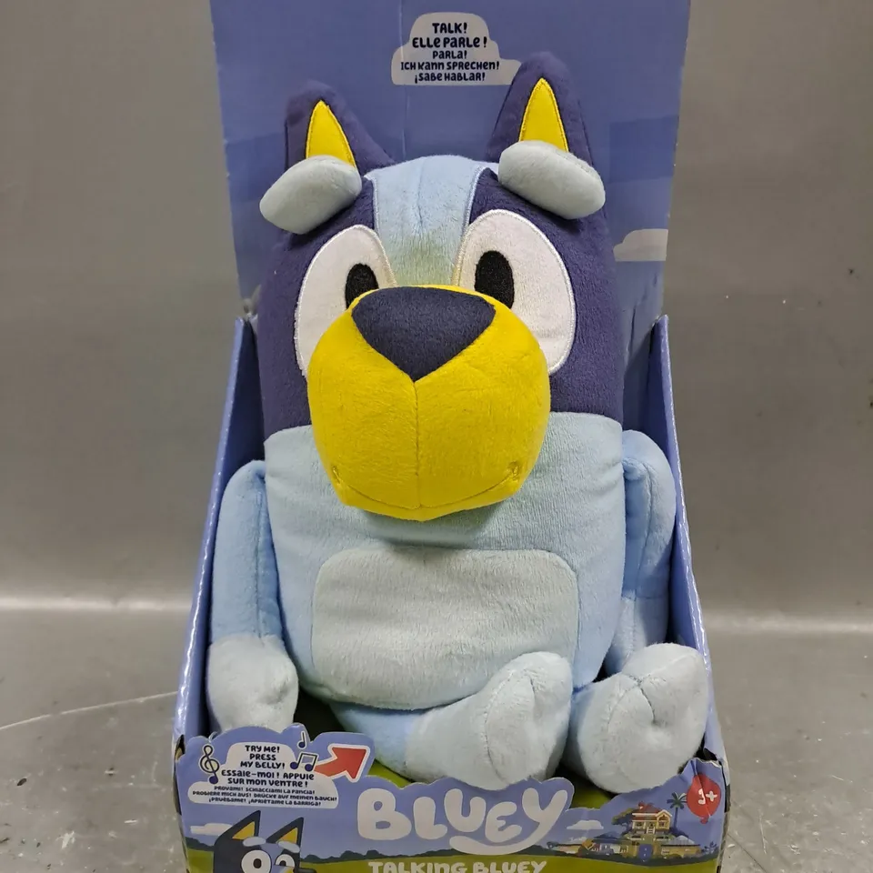 BLUEY - TALKING BLUEY PLUSH TOY