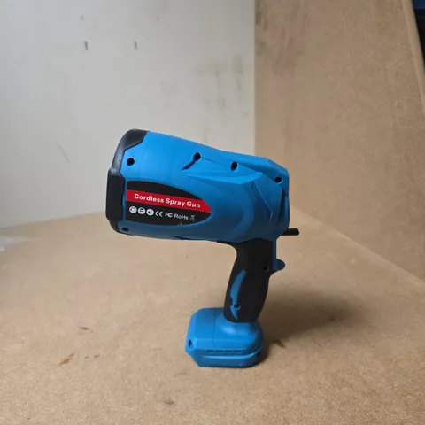 CORDLESS SPRAY GUN – BLUE WITH BATTERY PACK