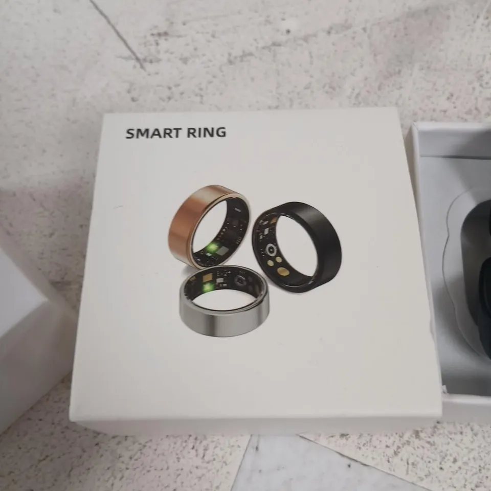 SMART RING – ROSE GOLD/BLACK (BOXED)