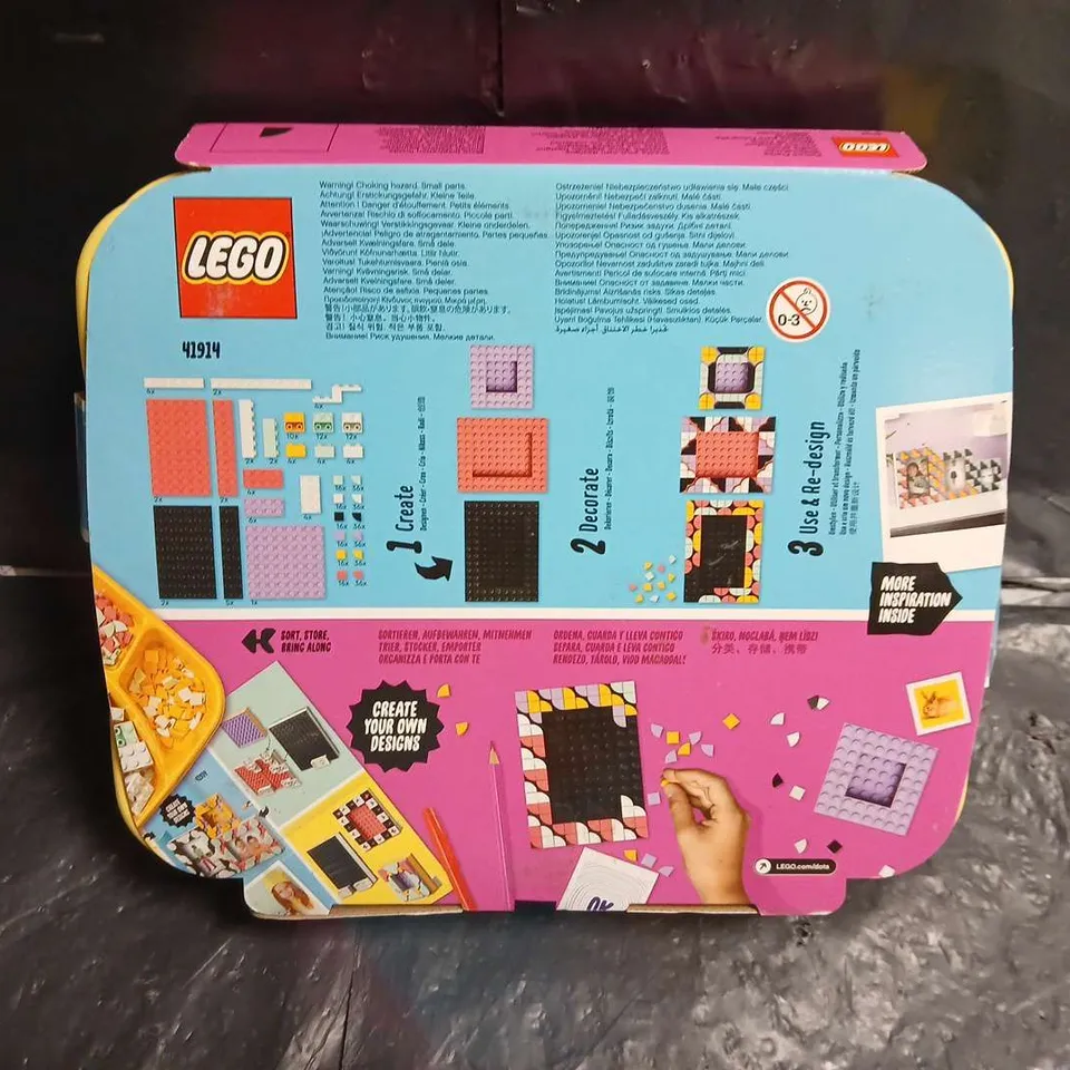 LEGO DOTS 41914 CREATIVE PICTURE FRAMES TIN – 398 PIECES